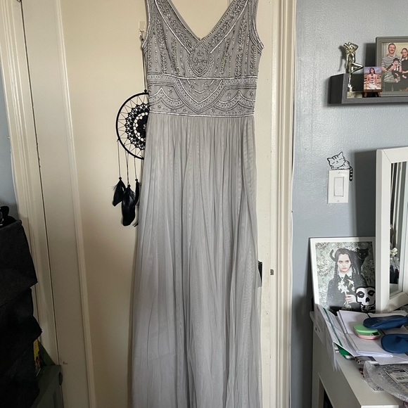 NWOT BHLDN BEADED GOWN, size 8 - Picture 9 of 14